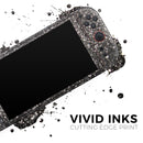 Black Unfocused Sparkle // Premium Vinyl Wrap Skin Kit Compatible with the Nintendo Switch 2