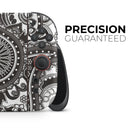 Black & White Pasiley Pattern // Premium Vinyl Wrap Skin Kit Compatible with the Nintendo Switch 2