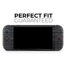 Black Wood Texture // Premium Vinyl Wrap Skin Kit Compatible with the Nintendo Switch 2