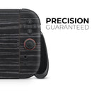 Black Wood Texture // Premium Vinyl Wrap Skin Kit Compatible with the Nintendo Switch 2