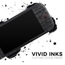 Black Wood Texture // Premium Vinyl Wrap Skin Kit Compatible with the Nintendo Switch 2