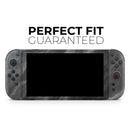 Black and Chalky White Marble // Premium Vinyl Wrap Skin Kit Compatible with the Nintendo Switch 2