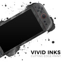 Black and Chalky White Marble // Premium Vinyl Wrap Skin Kit Compatible with the Nintendo Switch 2
