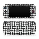 Black and White Houndstooth Pattern // Premium Vinyl Wrap Skin Kit Compatible with the Nintendo Switch 2