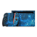 Blue Hue Nebula // Premium Vinyl Wrap Skin Kit Compatible with the Nintendo Switch 2