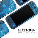 Blue Hue Nebula // Premium Vinyl Wrap Skin Kit Compatible with the Nintendo Switch 2