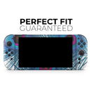 Blue Peacock // Premium Vinyl Wrap Skin Kit Compatible with the Nintendo Switch 2