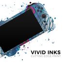 Blue Peacock // Premium Vinyl Wrap Skin Kit Compatible with the Nintendo Switch 2