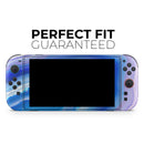 Blue & Purple Hue Agate // Premium Vinyl Wrap Skin Kit Compatible with the Nintendo Switch 2