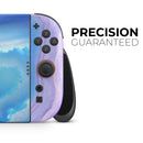 Blue & Purple Hue Agate // Premium Vinyl Wrap Skin Kit Compatible with the Nintendo Switch 2