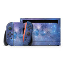 Blue & Purple Mixed Universe // Premium Vinyl Wrap Skin Kit Compatible with the Nintendo Switch 2