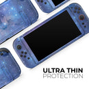 Blue & Purple Mixed Universe // Premium Vinyl Wrap Skin Kit Compatible with the Nintendo Switch 2