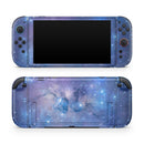 Blue & Purple Mixed Universe // Premium Vinyl Wrap Skin Kit Compatible with the Nintendo Switch 2