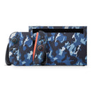 Blue Vector Camo // Premium Vinyl Wrap Skin Kit Compatible with the Nintendo Switch 2