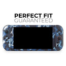 Blue Vector Camo // Premium Vinyl Wrap Skin Kit Compatible with the Nintendo Switch 2