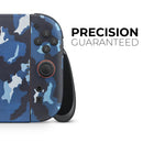 Blue Vector Camo // Premium Vinyl Wrap Skin Kit Compatible with the Nintendo Switch 2