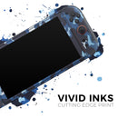 Blue Vector Camo // Premium Vinyl Wrap Skin Kit Compatible with the Nintendo Switch 2