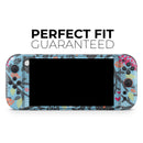 Blue and Black Branches with Abstract Big Eyed Owls // Premium Vinyl Wrap Skin Kit Compatible with the Nintendo Switch 2