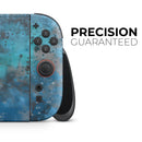 Blue and Teal Painted Universe // Premium Vinyl Wrap Skin Kit Compatible with the Nintendo Switch 2