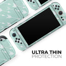 Bohemian Arrows on Mint // Premium Vinyl Wrap Skin Kit Compatible with the Nintendo Switch 2