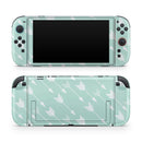 Bohemian Arrows on Mint // Premium Vinyl Wrap Skin Kit Compatible with the Nintendo Switch 2