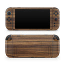 Bright Ebony Woodgrain // Premium Vinyl Wrap Skin Kit Compatible with the Nintendo Switch 2