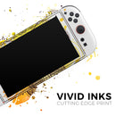 Bright Orange Ethnic Elephant // Premium Vinyl Wrap Skin Kit Compatible with the Nintendo Switch 2