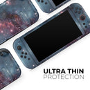 Bright Pink Nebula Space // Premium Vinyl Wrap Skin Kit Compatible with the Nintendo Switch 2
