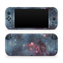 Bright Pink Nebula Space // Premium Vinyl Wrap Skin Kit Compatible with the Nintendo Switch 2