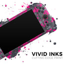 Bright Pink V2 and Gray Digital Camouflage // Premium Vinyl Wrap Skin Kit Compatible with the Nintendo Switch 2