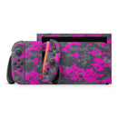 Bright Pink and Gray Digital Camouflage // Premium Vinyl Wrap Skin Kit Compatible with the Nintendo Switch 2