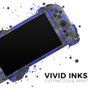 Bright Royal Blue and Gray Digital Camouflage // Premium Vinyl Wrap Skin Kit Compatible with the Nintendo Switch 2