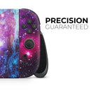 Bright Trippy Space // Premium Vinyl Wrap Skin Kit Compatible with the Nintendo Switch 2