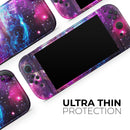 Bright Trippy Space // Premium Vinyl Wrap Skin Kit Compatible with the Nintendo Switch 2
