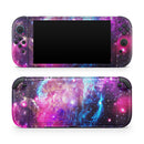 Bright Trippy Space // Premium Vinyl Wrap Skin Kit Compatible with the Nintendo Switch 2