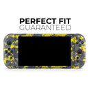 Bright Yellow and Gray Digital Camouflage // Premium Vinyl Wrap Skin Kit Compatible with the Nintendo Switch 2