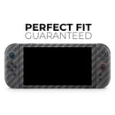 Carbon Fiber Texture // Premium Vinyl Wrap Skin Kit Compatible with the Nintendo Switch 2