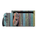 Chipped Pastel Paint on Wood // Premium Vinyl Wrap Skin Kit Compatible with the Nintendo Switch 2