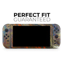 Colorful Gold Mixed Acrylic // Premium Vinyl Wrap Skin Kit Compatible with the Nintendo Switch 2