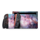 Colorful Neon Space Nebula // Premium Vinyl Wrap Skin Kit Compatible with the Nintendo Switch 2