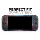 Colorful Neon Space Nebula // Premium Vinyl Wrap Skin Kit Compatible with the Nintendo Switch 2
