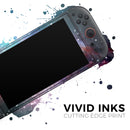 Colorful Neon Space Nebula // Premium Vinyl Wrap Skin Kit Compatible with the Nintendo Switch 2