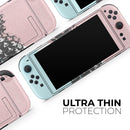 Coral Mint Summer Pineapple v1 // Premium Vinyl Wrap Skin Kit Compatible with the Nintendo Switch 2