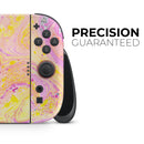 Cotton Candy Oil Mix // Premium Vinyl Wrap Skin Kit Compatible with the Nintendo Switch 2