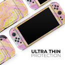 Cotton Candy Oil Mix // Premium Vinyl Wrap Skin Kit Compatible with the Nintendo Switch 2