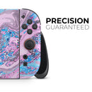 Cotton Candy Oil Mix V3 // Premium Vinyl Wrap Skin Kit Compatible with the Nintendo Switch 2