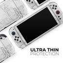 Cracked Marble Surface // Premium Vinyl Wrap Skin Kit Compatible with the Nintendo Switch 2