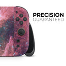 Crimson Nebula // Premium Vinyl Wrap Skin Kit Compatible with the Nintendo Switch 2