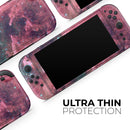 Crimson Nebula // Premium Vinyl Wrap Skin Kit Compatible with the Nintendo Switch 2