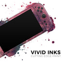 Crimson Nebula // Premium Vinyl Wrap Skin Kit Compatible with the Nintendo Switch 2